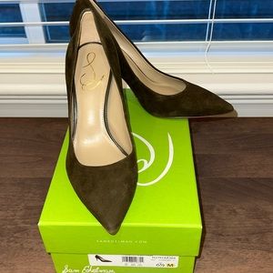 Sam Edelman Hazel pump in Army Green size 6.5
